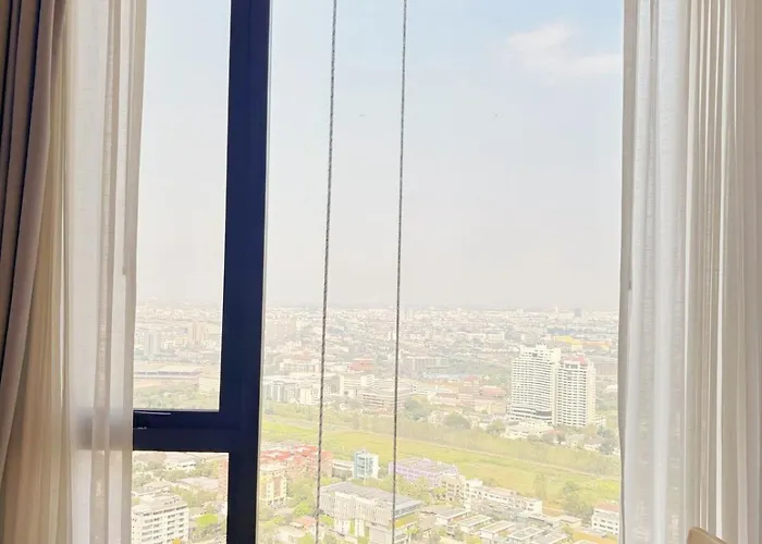 Cassia Rama9 Loft Highrise View Gym&pool Apartamento *