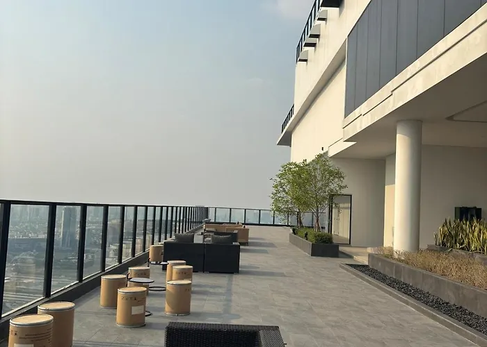 Cassia Rama9 Loft Highrise View Gym&pool Apartamento